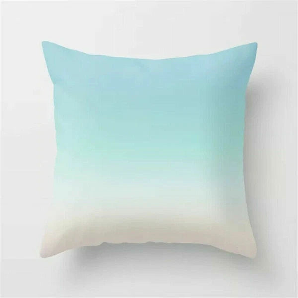 18inch Sea Polyester Pillow Case Waist Throw Home Cover Sofa Cushion Decor