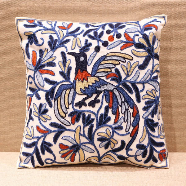 Boho Cushion Cover Bohemian Throw Pillow Case Ethnic Sofa Bed Embroidery NEW