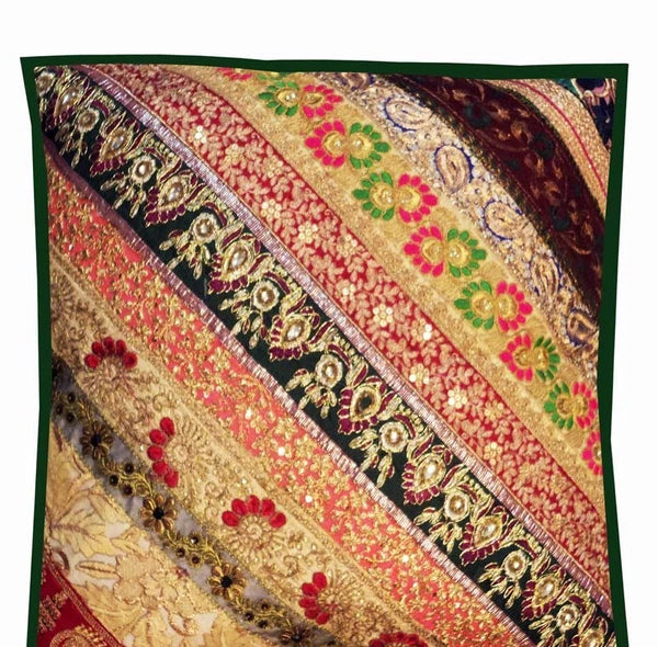 24" EXQUISITE SEQUIN THROW FLOOR ACCENT LIVING ROOM SOFA CUSHION PILLOW COVER