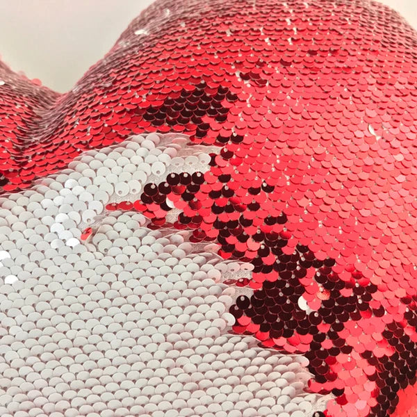 Sublimation Blank Reversible Sequin Pillow Case Cushion Cover for Home Sofa Car