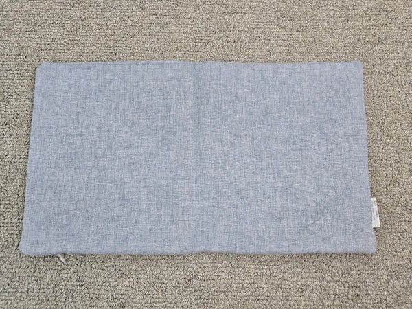 Light Blue 11x19 Cushion Throw Cover Pillow Case Bed Chair Couch Decor Zip
