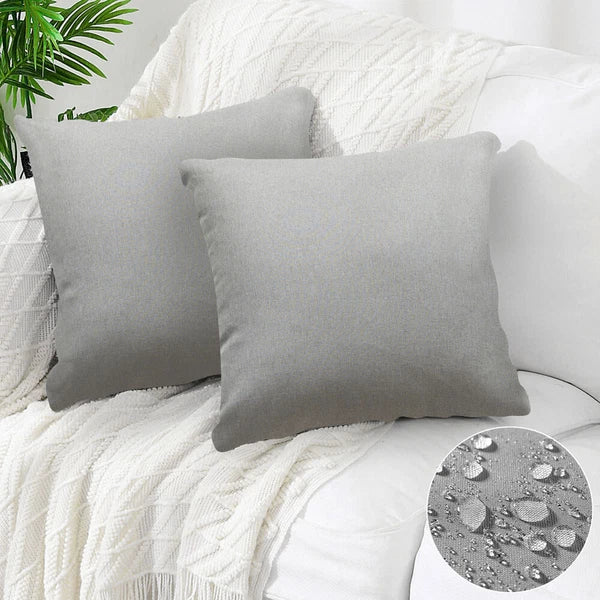 Home Use Sofa Living Room Bedside Back Cushion Cotton Linen Included Solid Color