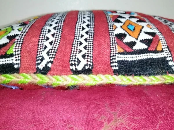 WOOL PILLOW COVER CUSHION COVERS PILLOW SOFA MOROCCAN HANDMADE