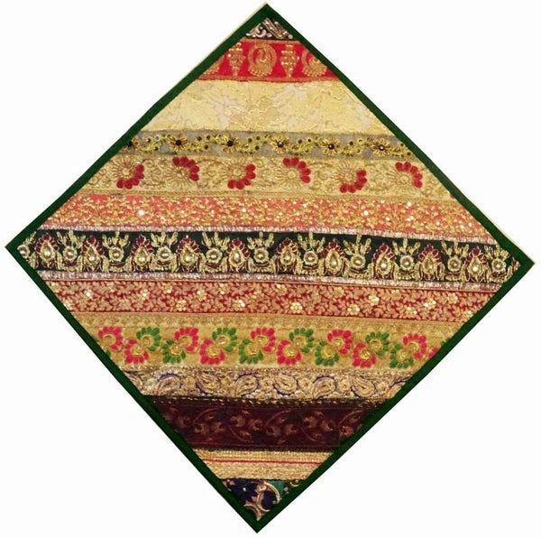 24" EXQUISITE SEQUIN THROW FLOOR ACCENT LIVING ROOM SOFA CUSHION PILLOW COVER