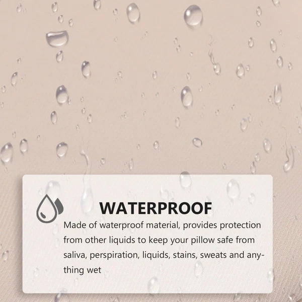 2 Pcs Waterproof Throw Pillowcase Couch Cushion Cover Outdoor Covers