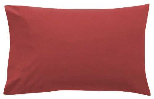 2 Pack Housewife Bed Pillow Case Plain Percale Sofa Cushion Cover Standard Size