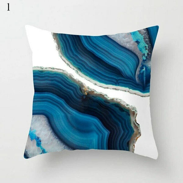 Super Soft Geometric Print Pillow Cases Art Cushion Covers for Sofa Pillowcases