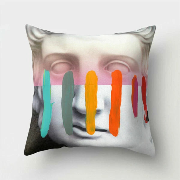 18 inch Polyester Pillow case cover sofa throw waist Home cover cushion Decor