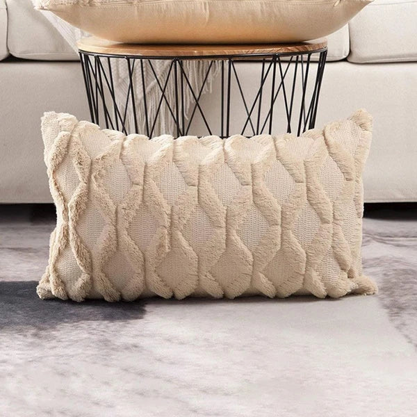 For Livingroom,Bed Plush Home Textile Pillow Case Cushion Cover Sofa Decor