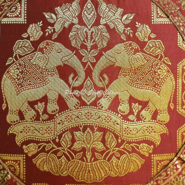 Brocade Jacquard Cushion Cover Elephant Bohemian Pillow Cases For Home Decor