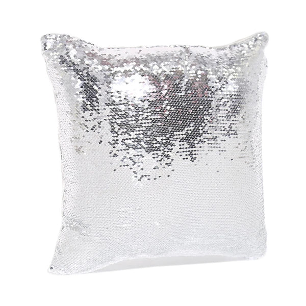 New Sublimation Blank Reversible Sequin Magic Pillowcase Home Sofa Car Decor