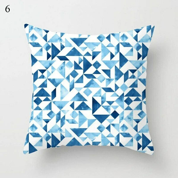 Super Soft Geometric Print Pillow Cases Art Cushion Covers for Sofa Pillowcases