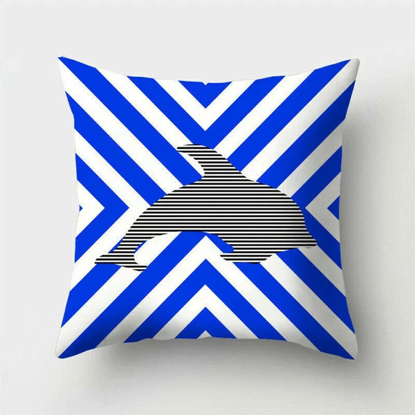 18inch Polyester Strange Fashion Pillow Case Cover Home Waist Sofa Cushion Decor