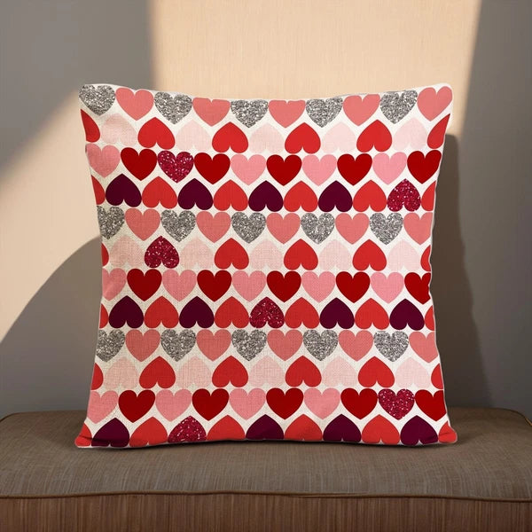 Practical Love Pillowcase Sofa Pillow Living Room Bedroom Linen Pillow Cushion