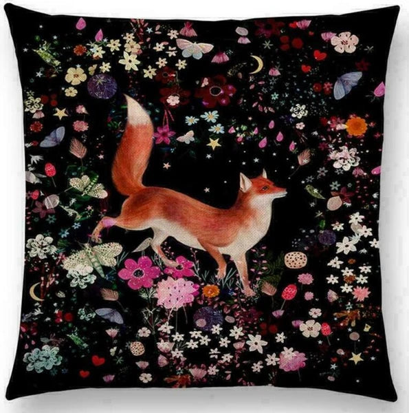 Cover Sofa Floral Case Cushion Pattern / Decor 18" pillow