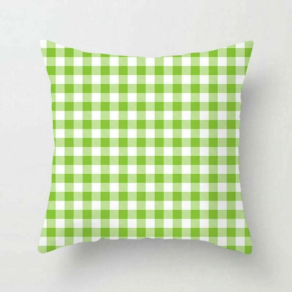 Polyester Geometric Sweet Pillow Case Sofa Waist Home Cover Cushion Decor 18"