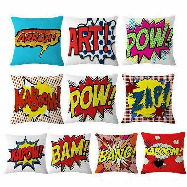 Letter Bang Cushion Home Pillow Decor Cover Fashion Sofa Case
