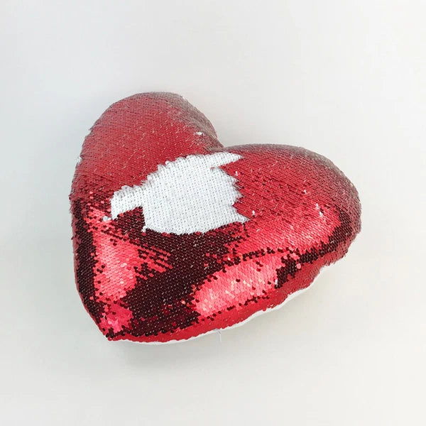 Sublimation Blank Reversible Sequin Pillow Case Cushion Cover for Home Sofa Car