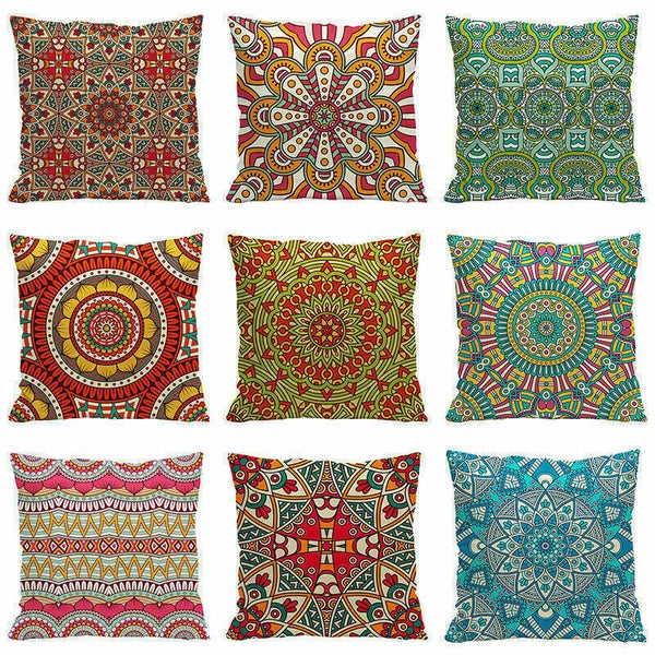 Cover case Sofa Home National Decor Pillow Wind Cushion Pattern