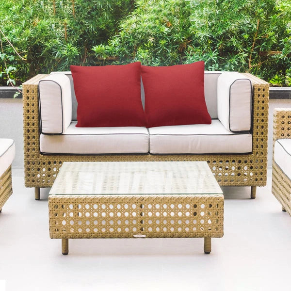 Home Use Sofa Living Room Bedside Back Cushion Cotton Linen Included Solid Color