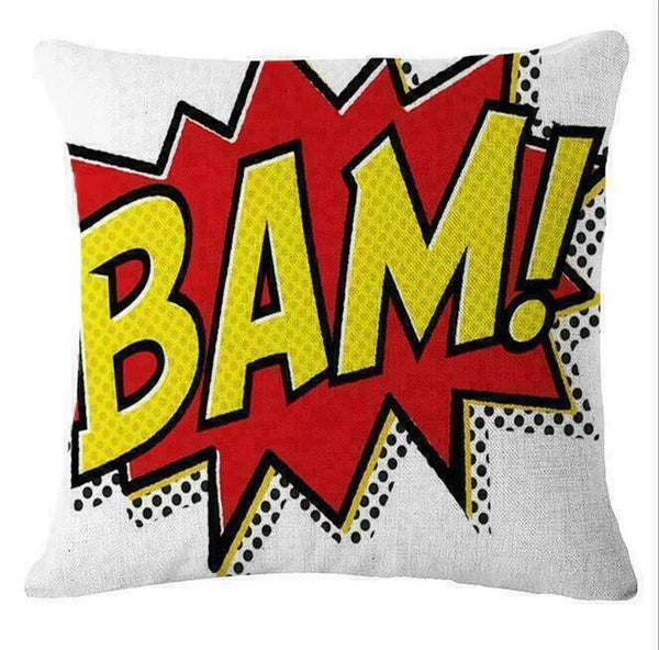 Letter Bang Cushion Home Pillow Decor Cover Fashion Sofa Case