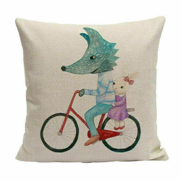 Decor Home Sofa  Animal Cartoon Cushion Case Cover Pillow Fashion