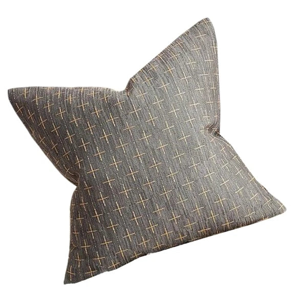 Decorative Cushion Cover Cotton Linen Texture Pillowcase For Couch Or Bed