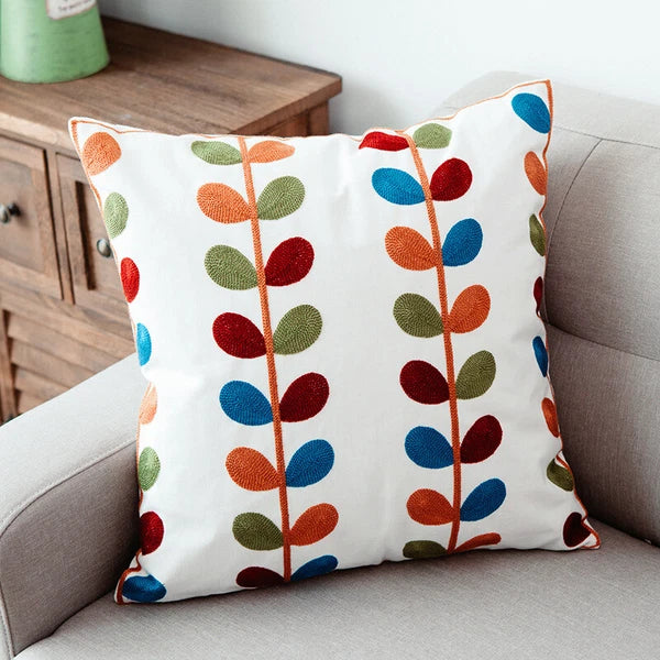 Boho Cushion Cover Bohemian Throw Pillow Case Ethnic Sofa Bed Embroidery NEW