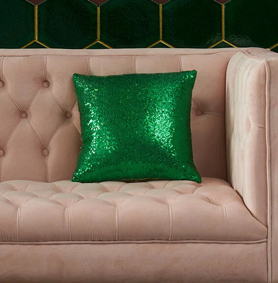 Plain Fluffy Classic Comfy Cushion Cover Cotton Linen Throw Pillow Case Bed Sofa