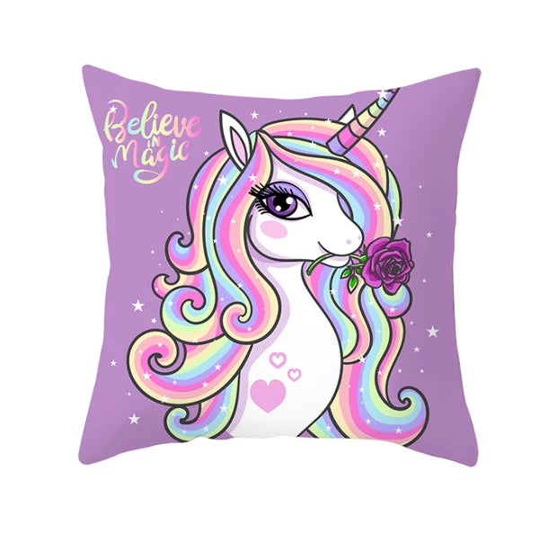 18''X18'' LOVE FLOWER ROSE POLYESTER CUSHION COVER PILLOW CASE HOME SOFA DECOR