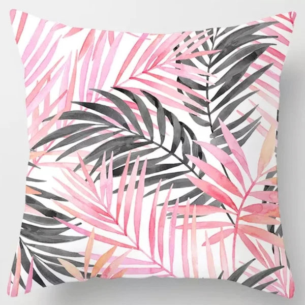 Pink Home Decor Printed Pillow Case Sofa Bed Throw Cushion Cover 18 Style