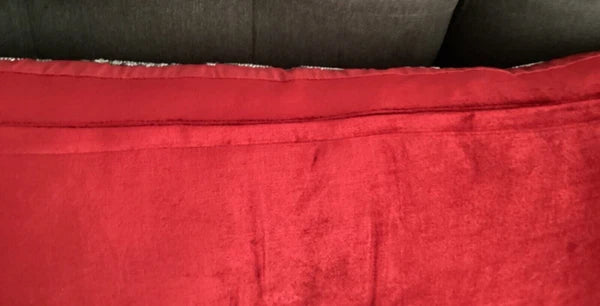 Blinged Cover Throw Sofa Bed Pillow Faux Pearls Diamonds Beads Pillowcase