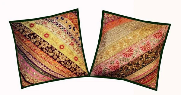 Throw Pillow Covers 16x16 Set of 2 Decorative Couch Pillow Case Cushion Covers