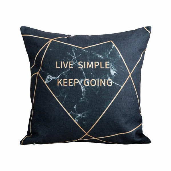18inch Polyester Geometric Pillow Case Cover Sofa Waist Home Cover Cushion Decor