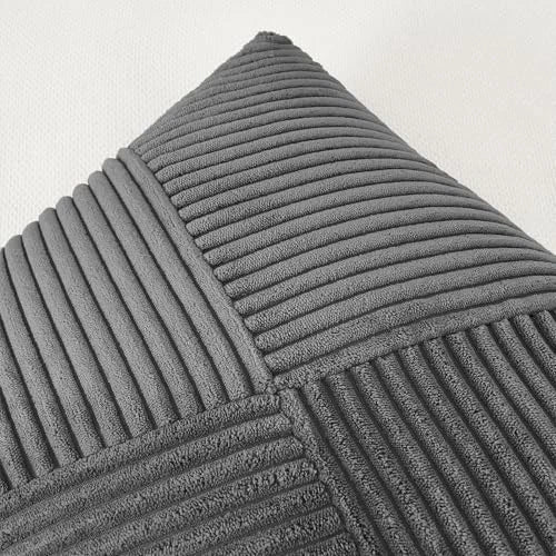 12x12 Inch Small Throw Pillow Covers Pack of 2 for Living Room Couch Bed Soft