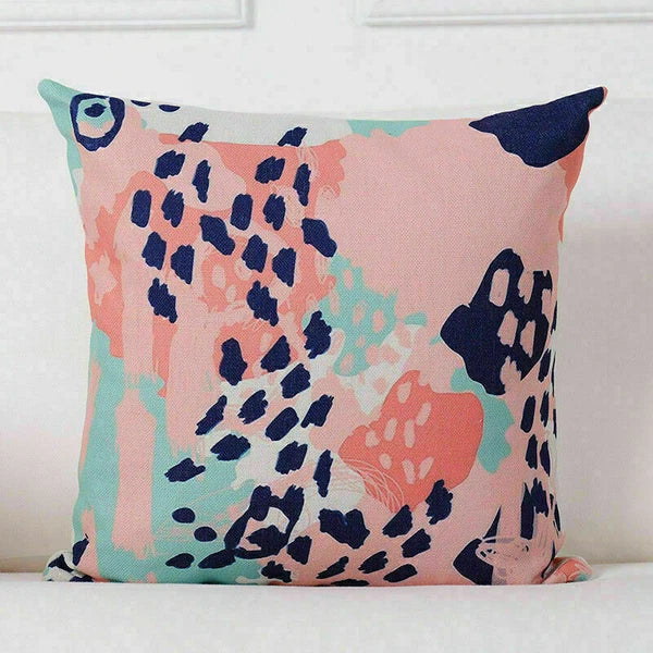 MY1437 Cushion Home Pillow Sofa Throw Cover Geometric Waist Case