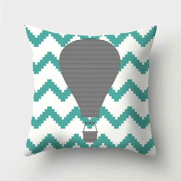 18inch Polyester Strange Fashion Pillow Case Cover Home Waist Sofa Cushion Decor