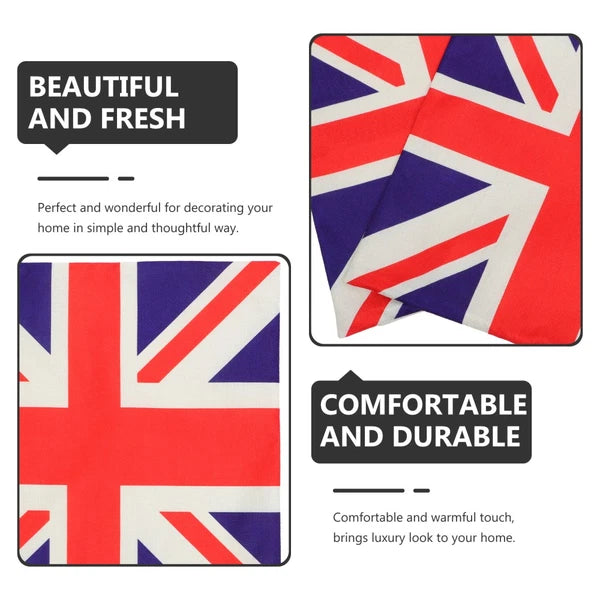 2 Pcs Cushion Cover Office Throw Pillow Covers Sofa Couch Bed Pillowcases