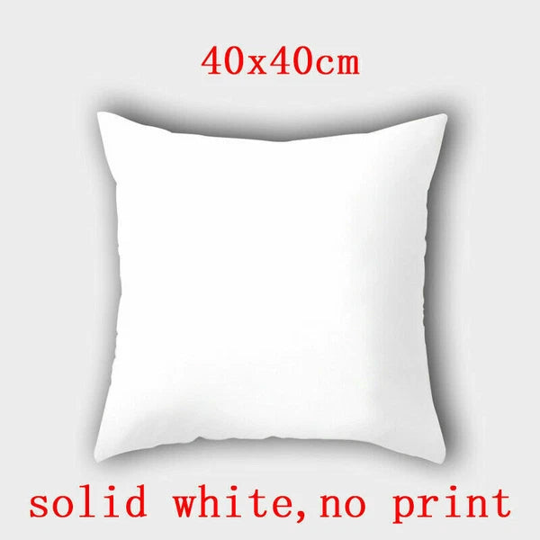 18inch Sea Polyester Pillow Case Waist Throw Home Cover Sofa Cushion Decor