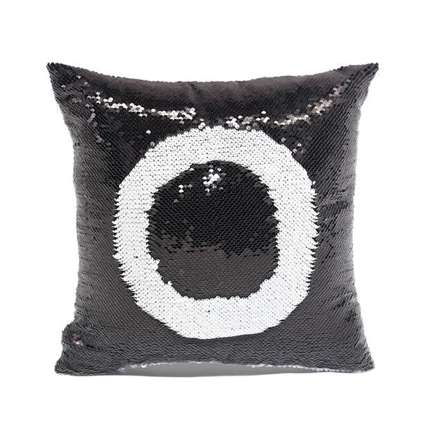 New Sublimation Blank Reversible Sequin Magic Pillowcase Home Sofa Car Decor