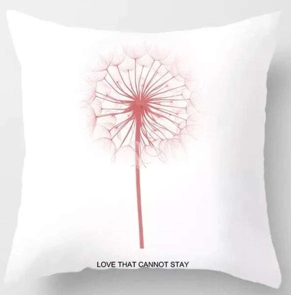 Pink Home Decor Printed Pillow Case Sofa Bed Throw Cushion Cover 18 Style