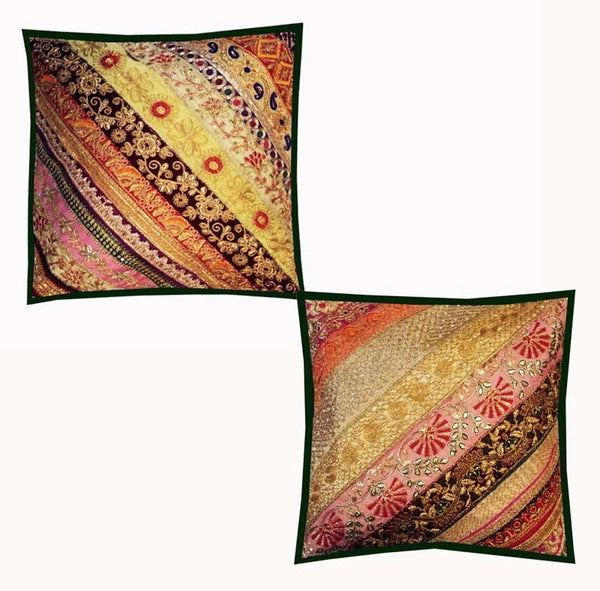 Throw Pillow Covers 16x16 Set of 2 Decorative Couch Pillow Case Cushion Covers
