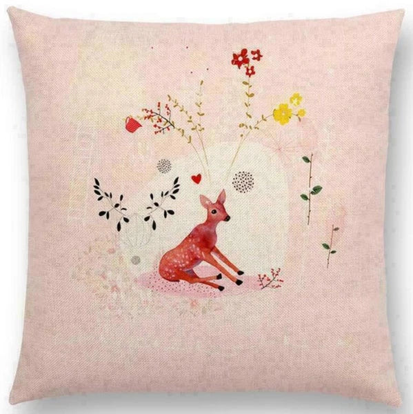 Cover Sofa Floral Case Cushion Pattern / Decor 18" pillow