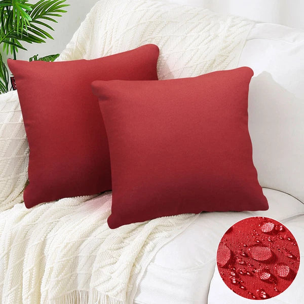 Home Use Sofa Living Room Bedside Back Cushion Cotton Linen Included Solid Color
