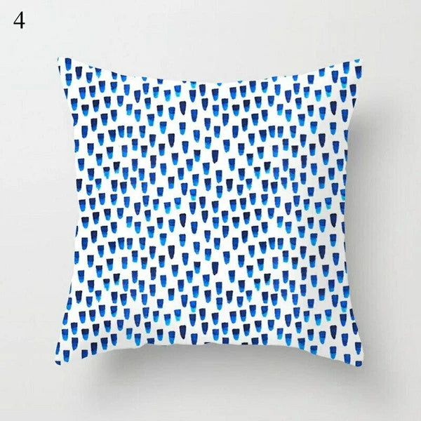 Super Soft Geometric Print Pillow Cases Art Cushion Covers for Sofa Pillowcases