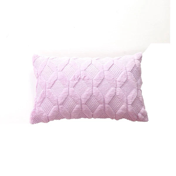 For Livingroom,Bed Plush Home Textile Pillow Case Cushion Cover Sofa Decor