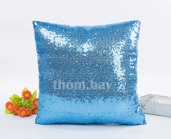 Plain Fluffy Classic Comfy Cushion Cover Cotton Linen Throw Pillow Case Bed Sofa