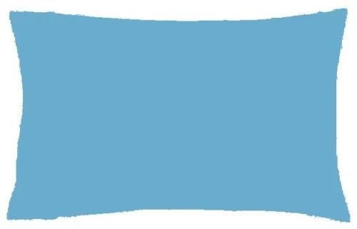 2 Pack Housewife Bed Pillow Case Plain Percale Sofa Cushion Cover Standard Size