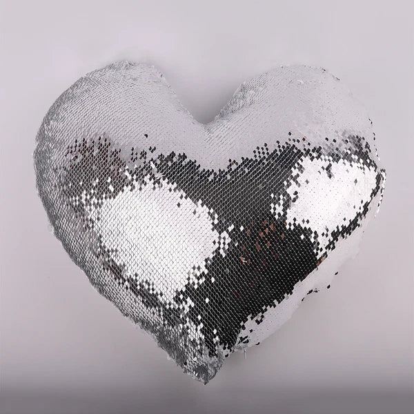 Sublimation Blank Reversible Sequin Pillow Case Cushion Cover for Home Sofa Car