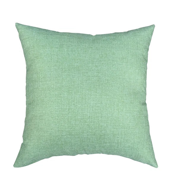 New 16*16" Plain Linen Cushion Cover Pillow Cases Home Sofa Decor Multicolor